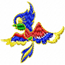 Small Birds Embroidery Design 5